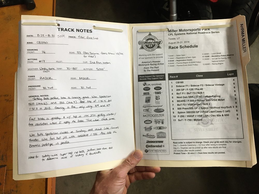How and why to keep a motorcycle logbook RevZilla