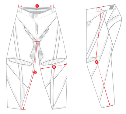 Troy Lee Designs Size Chart - RevZilla
