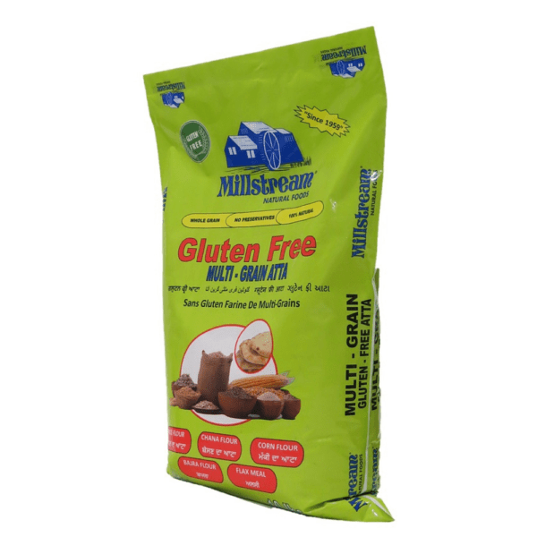 Millstream GlutenFree Multigrain Roti Flour 10lbs x 5pc Atta Mix