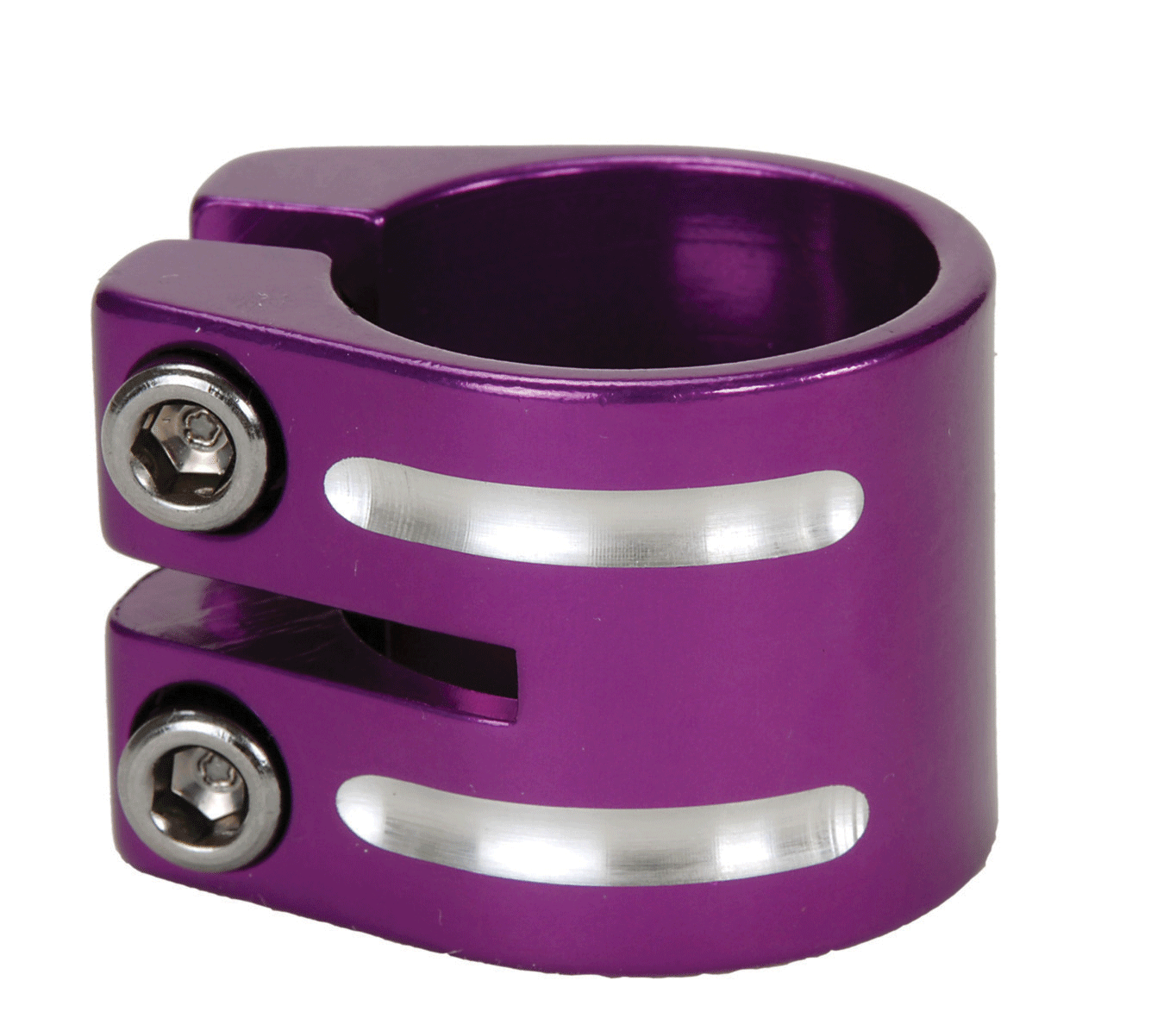 SCS383 Twin Bolt Scooter Clamp 31.8mm, Purple Rex Imports