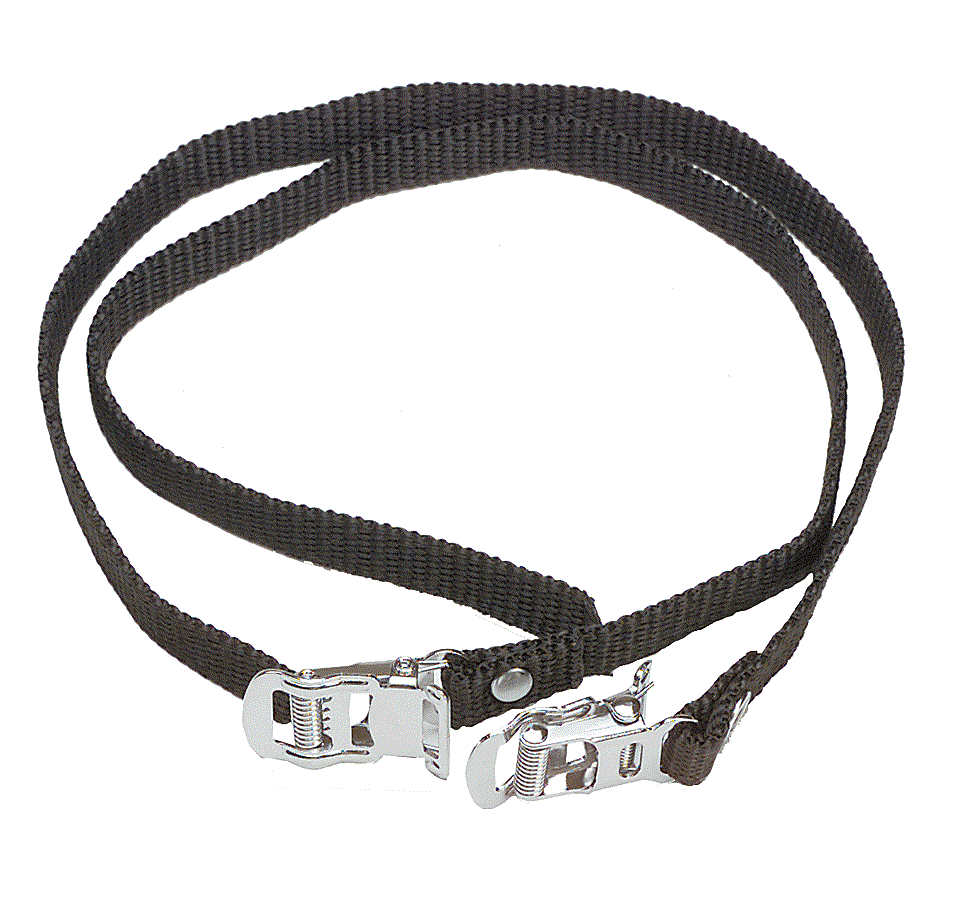 TOC200 Nylon Toe Straps. Colour Black Rex Imports