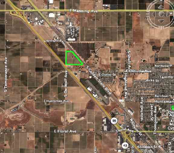 26.9 Acres, Industrial Land, Selma, California