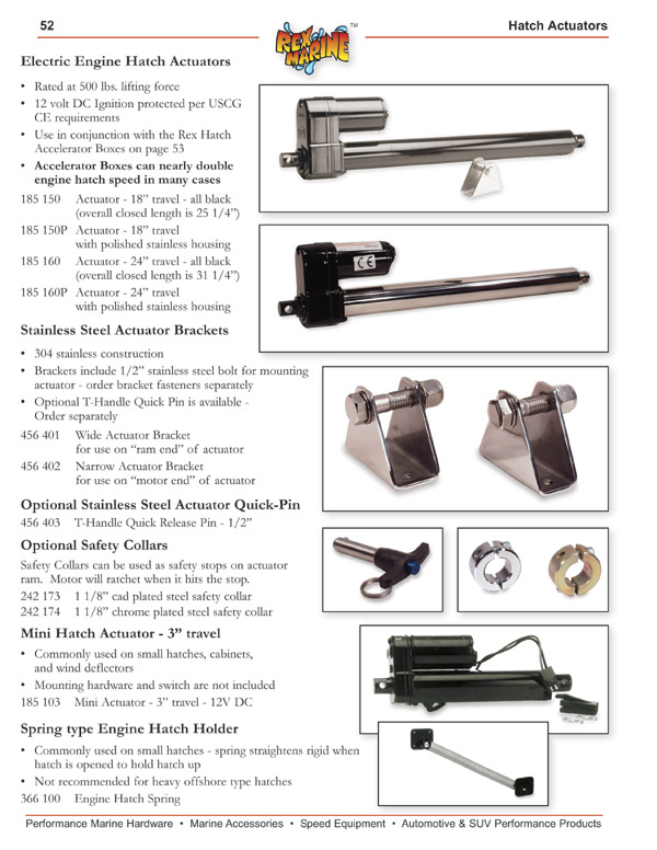 Electric Hatch Actuator Motor