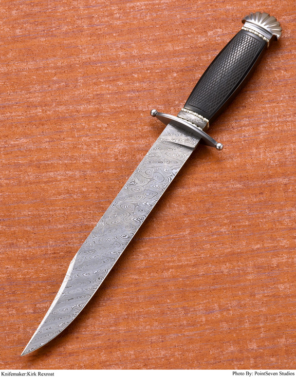 Shell Pommel Bowie « Rexroat Knives