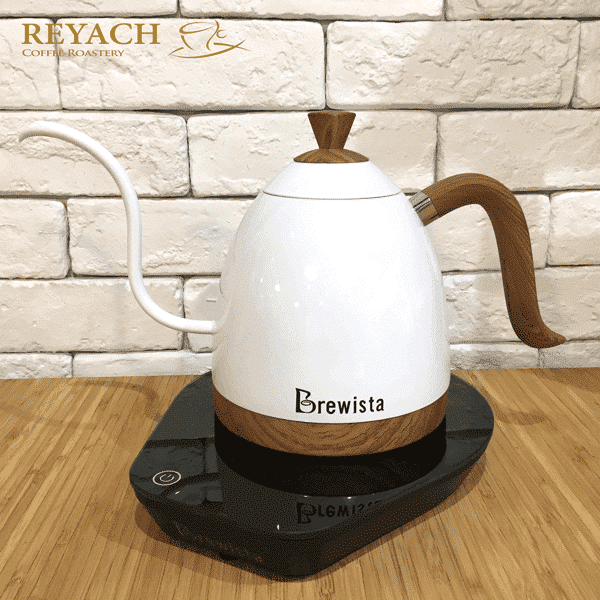 Brewista Artisan 600ml Gooseneck Variable Kettle - Pearl White - Reyach