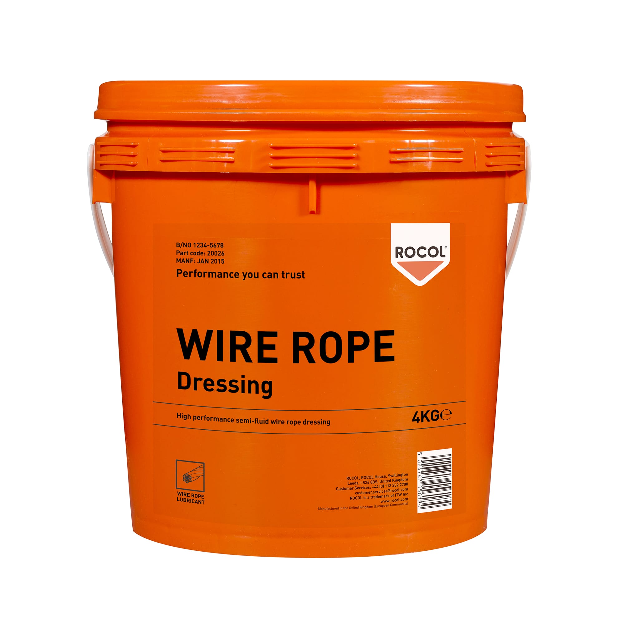 ROCOL Wire Rope Grease Rey Lenferna