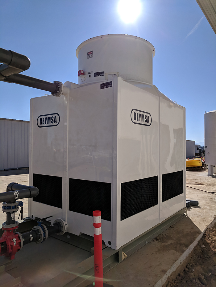 Cooling Tower + Plate Heat Exchanger Installation from our friend at