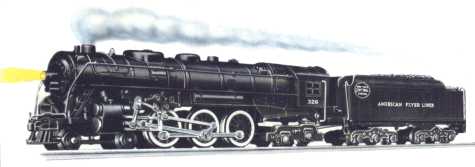AMERICAN FLYER "S" STEAM ENGINE SPECS