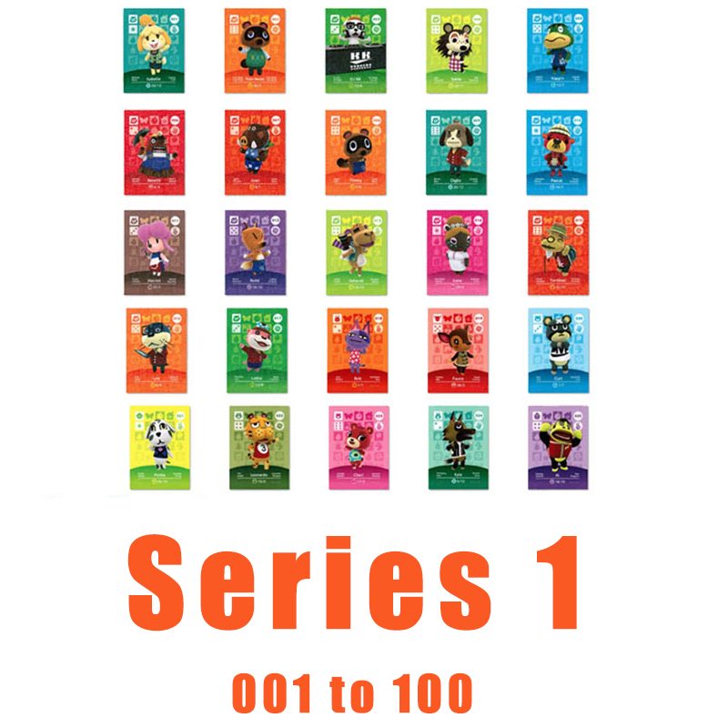 Animal Crossing Custom Made Amiibo Cards Series 1 RFID Card, RFID Tag