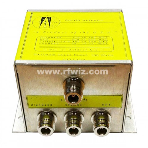 Austin Triplexer Austin Antenna Triplexer Amateur 144/220/440 w/N Connectors 204330