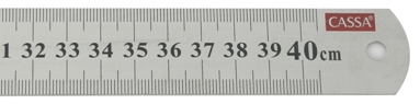 CASSA STEEL RULER 40 CM RGS Supplies Malta