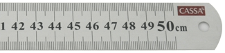 CASSA STEEL RULER 50 CM RGS Supplies Malta