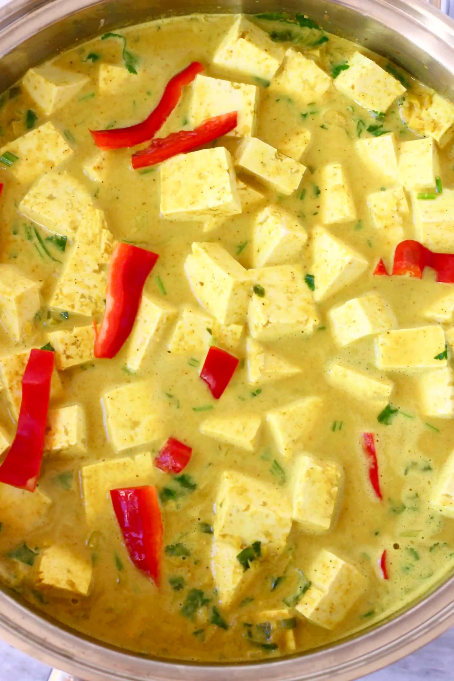 Peanut Tofu Satay Curry (Vegan + GF) Rhian's Recipes