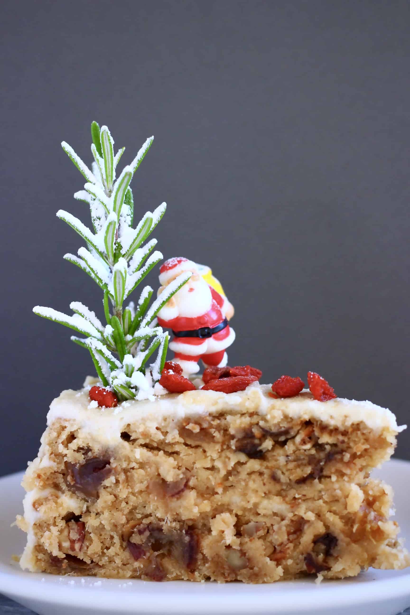 GlutenFree Vegan Christmas Fruit Cake Rhian's Recipes