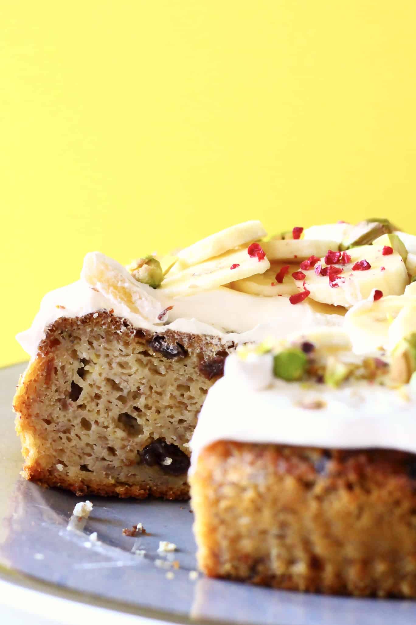 GlutenFree Vegan Banana Cake Rhian's Recipes