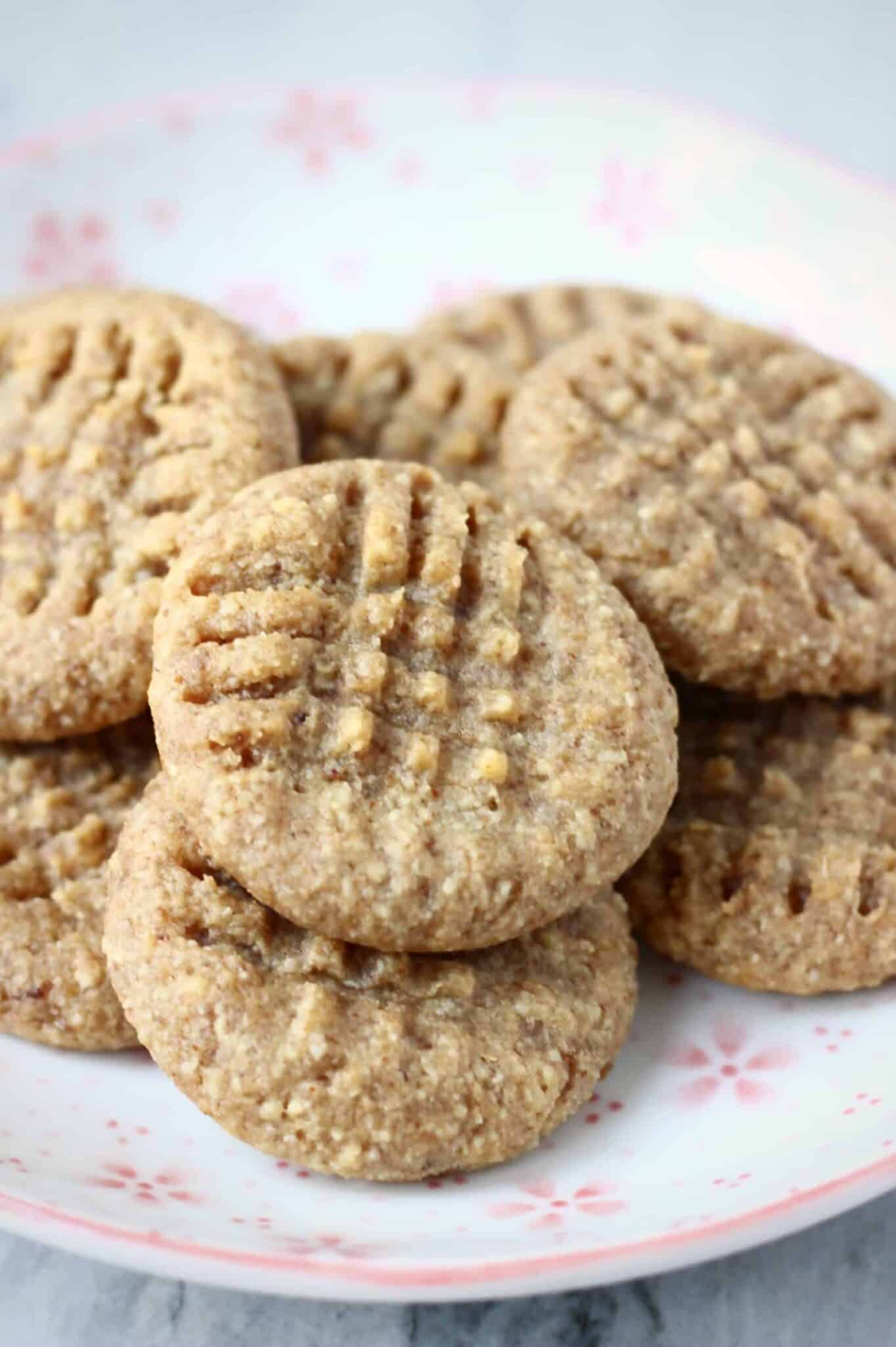 GlutenFree Vegan Peanut Butter Cookies Rhian's Recipes
