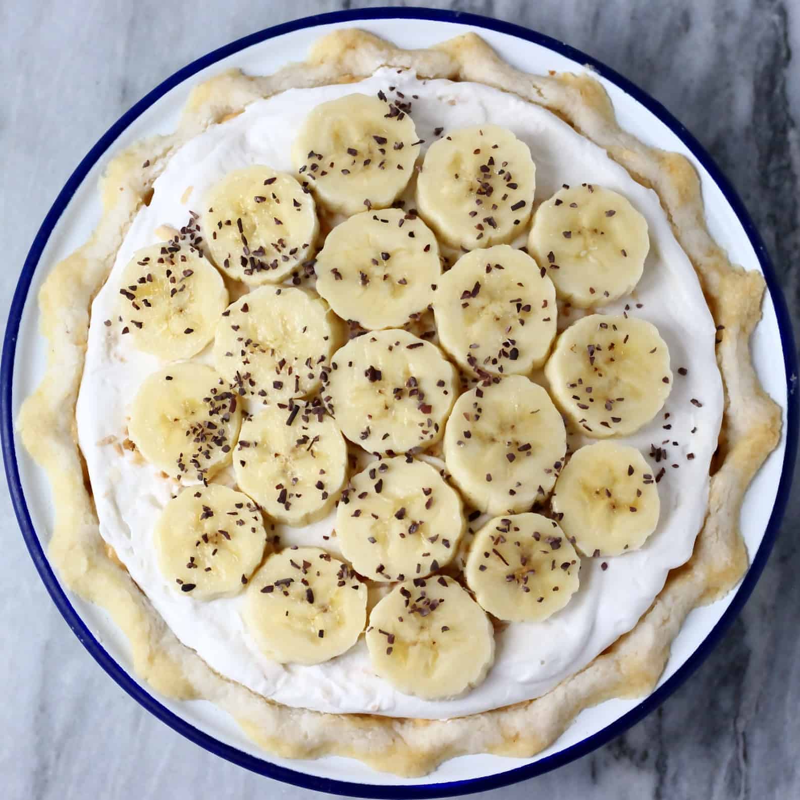 GlutenFree Vegan Banana Cream Pie Rhian's Recipes