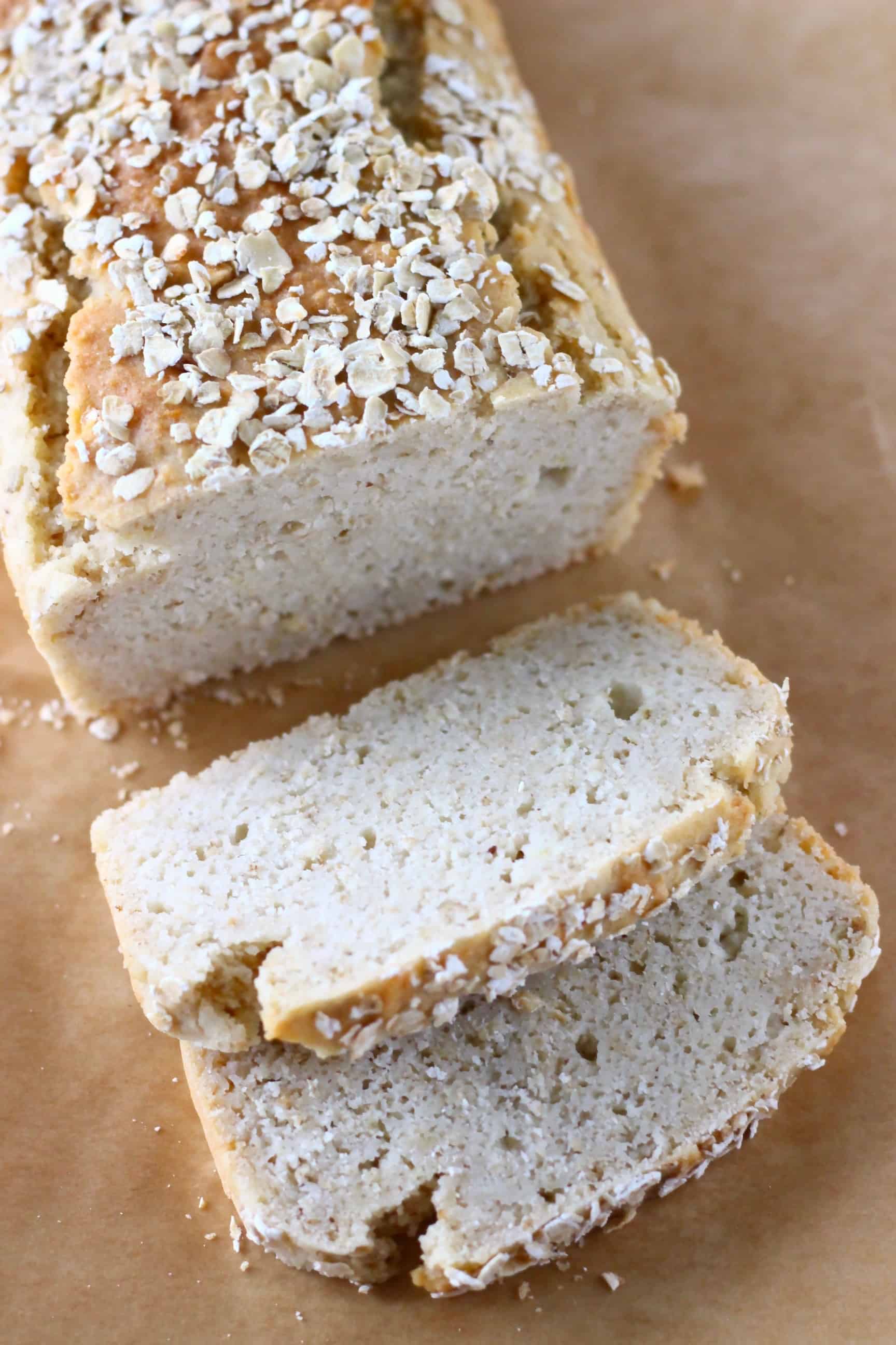 GlutenFree Vegan Oat Bread Rhian's Recipes