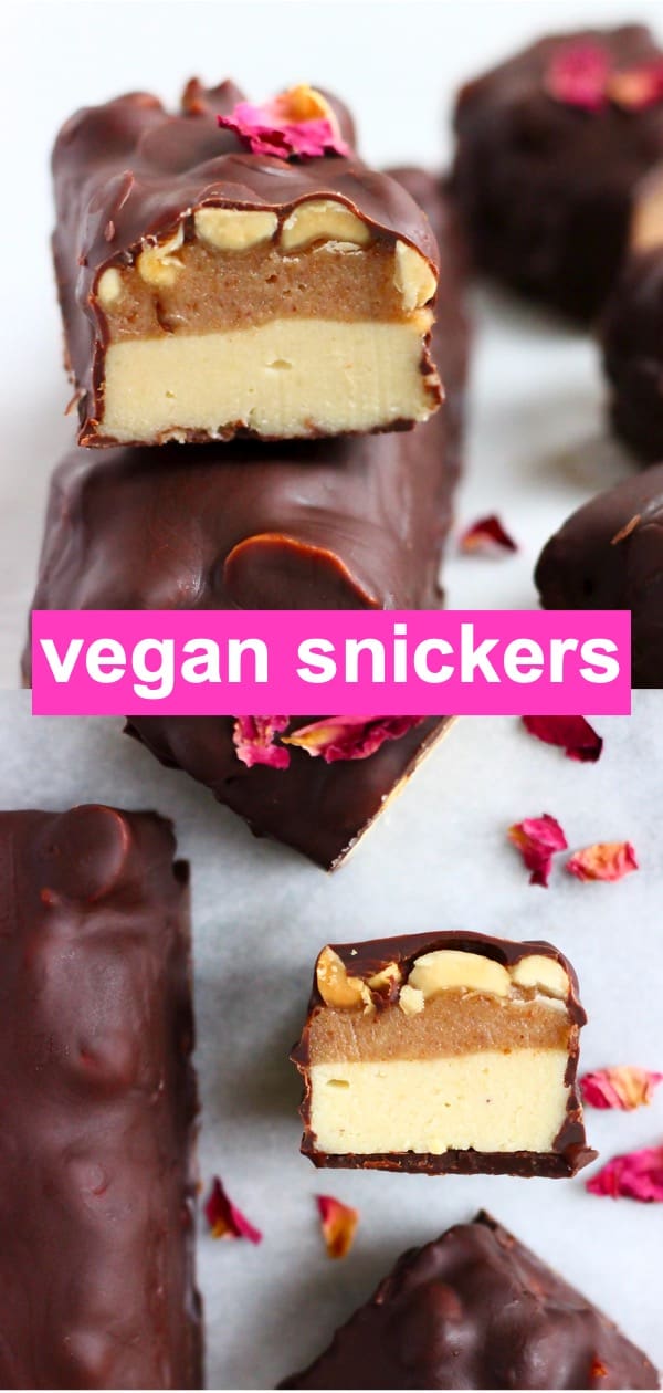 Vegan Snickers Bars (GlutenFree) Rhian's Recipes