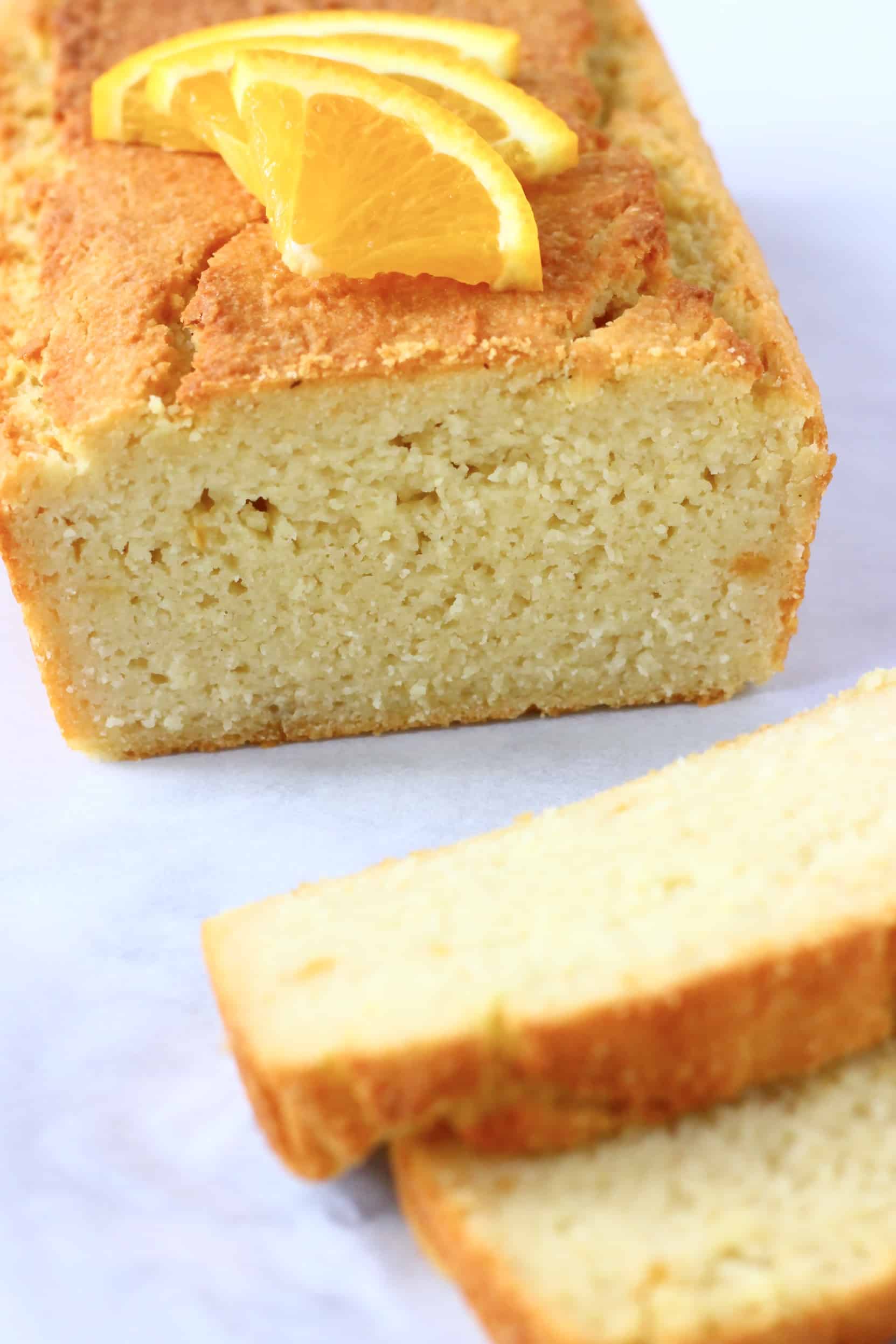 GlutenFree Vegan Orange Pound Cake Rhian's Recipes