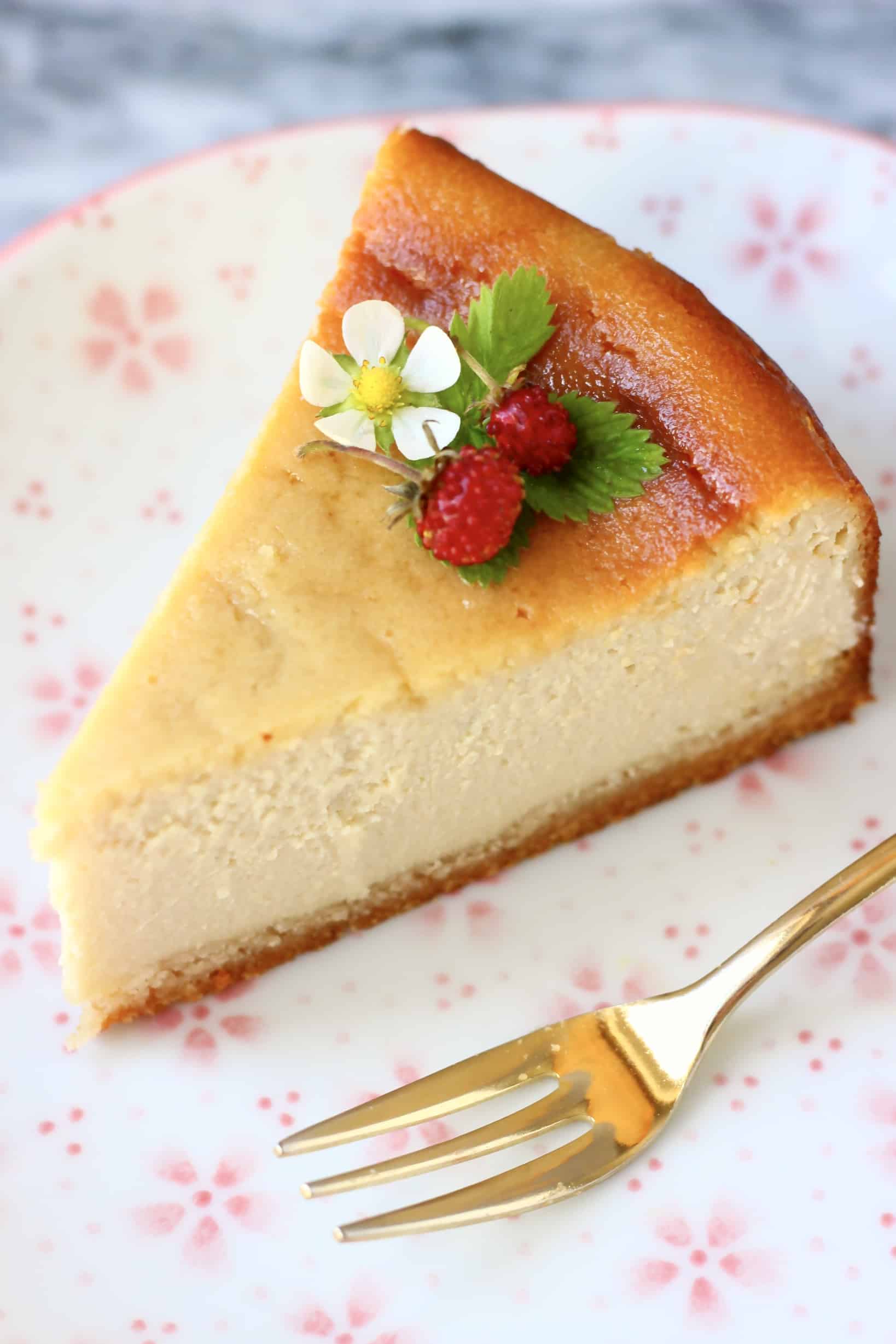 Vegan Baked Cheesecake (GlutenFree) Rhian's Recipes