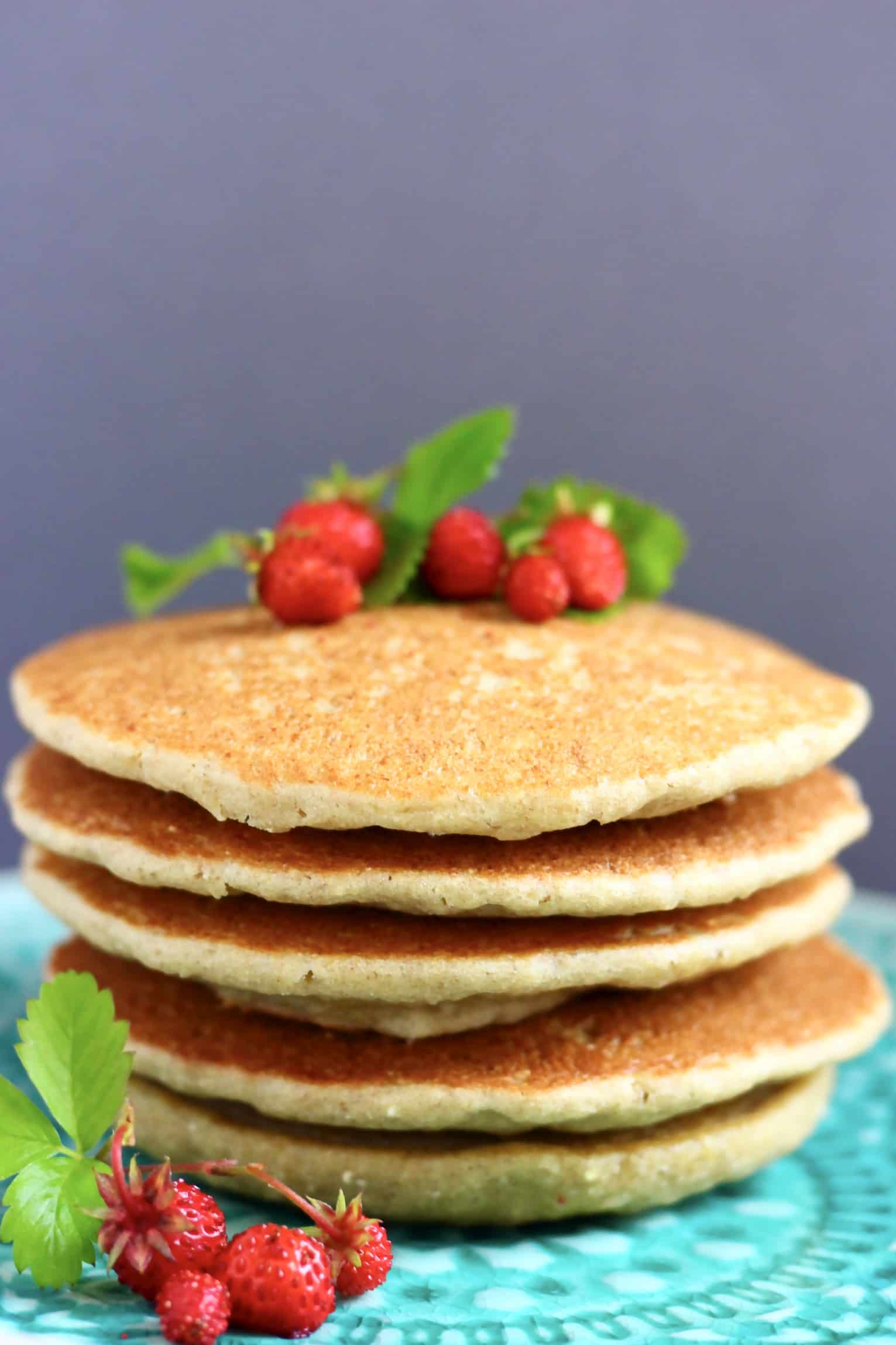 Quinoa Pancakes (Vegan + GlutenFree) Rhian's Recipes