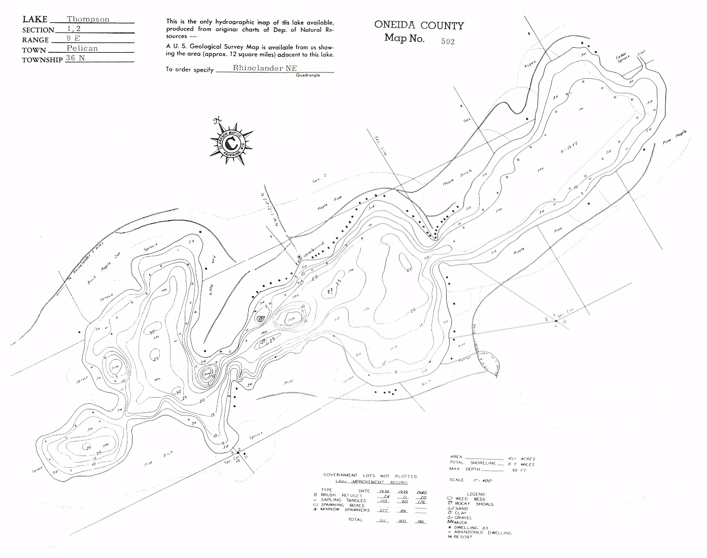 Area Lakes Rhinelander Resorts