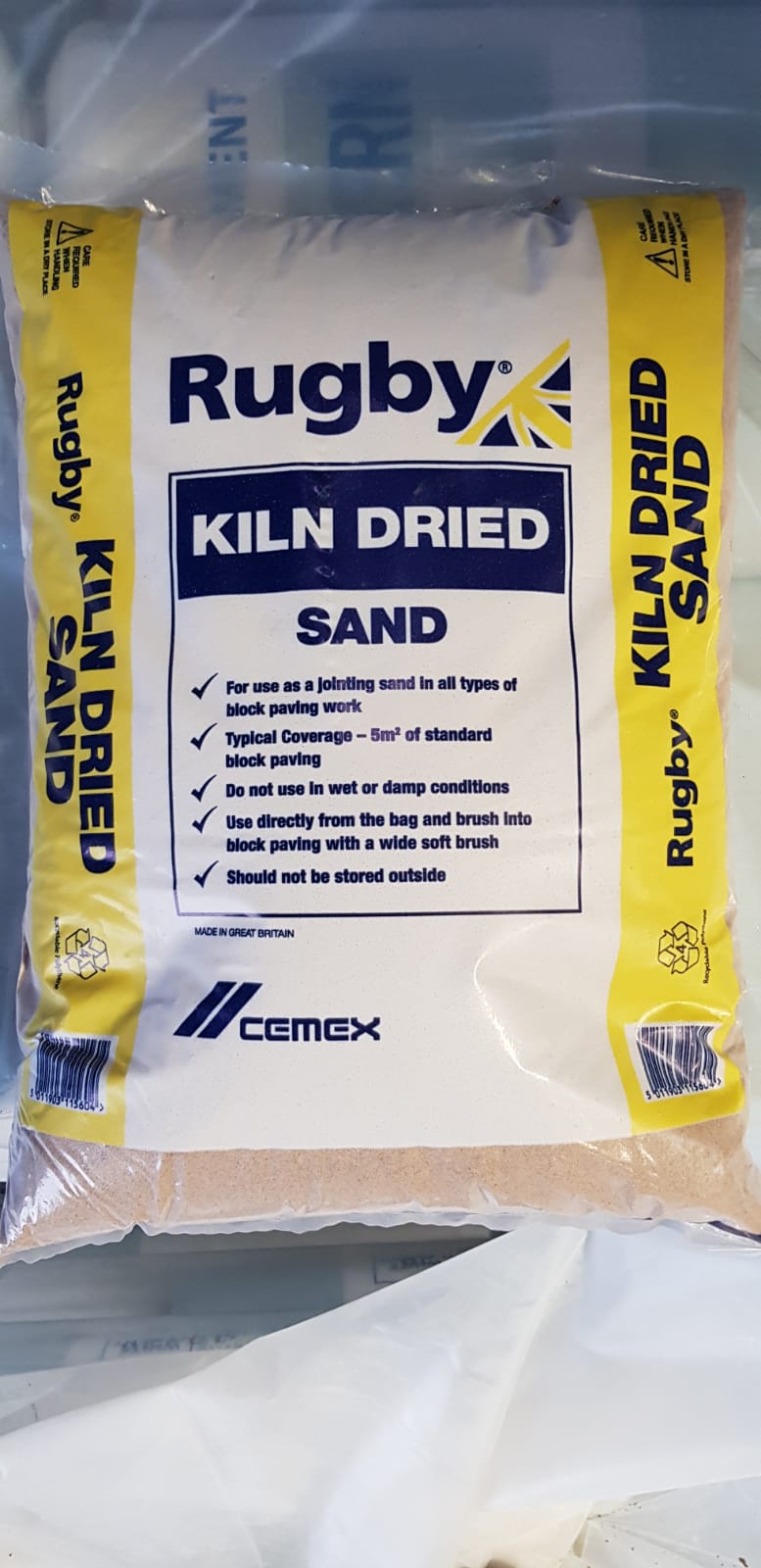 Kiln Dry Pavior Sand 25kg Rhino Building Supplies