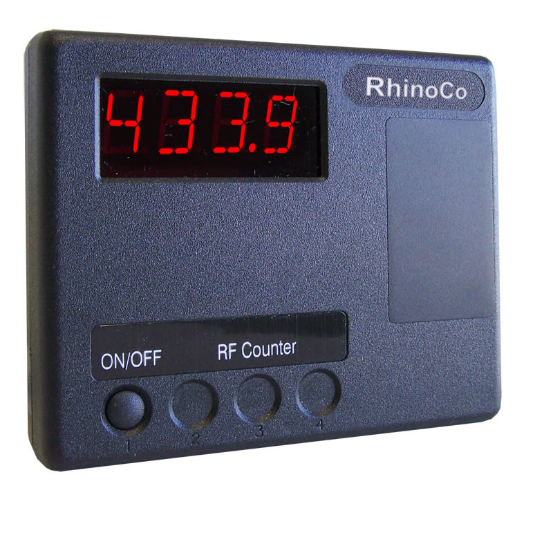 FREQCOUNTER RF Remote Control Frequency Counter RhinoCo Technology