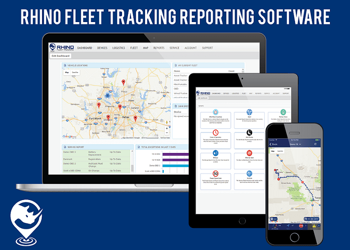 Rhino Fleet Tracking System Login