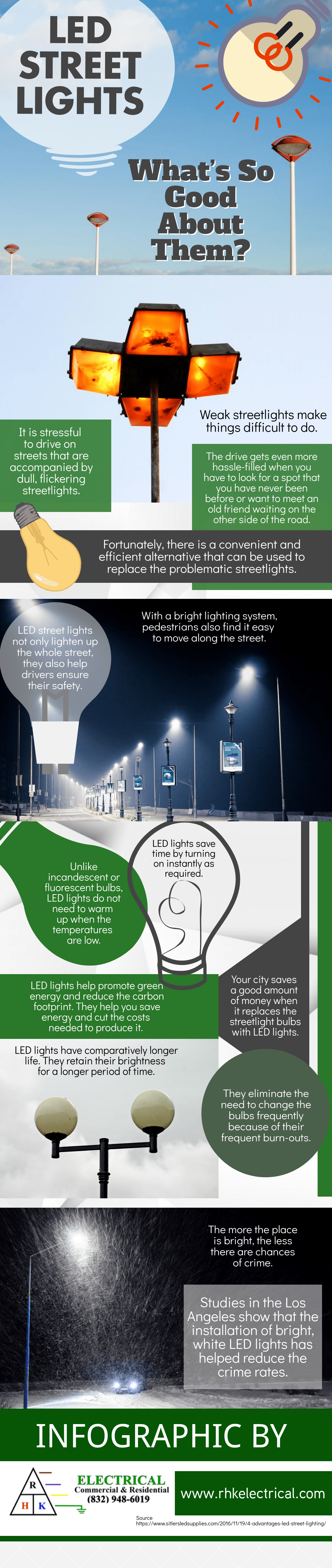 LED Street Lights What's So Good About Them RHK Electrical