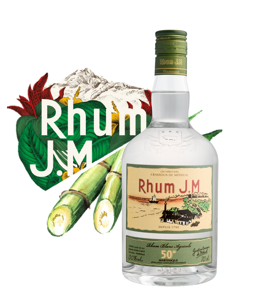 Rhum JM Blanc 50 Rhum J.M