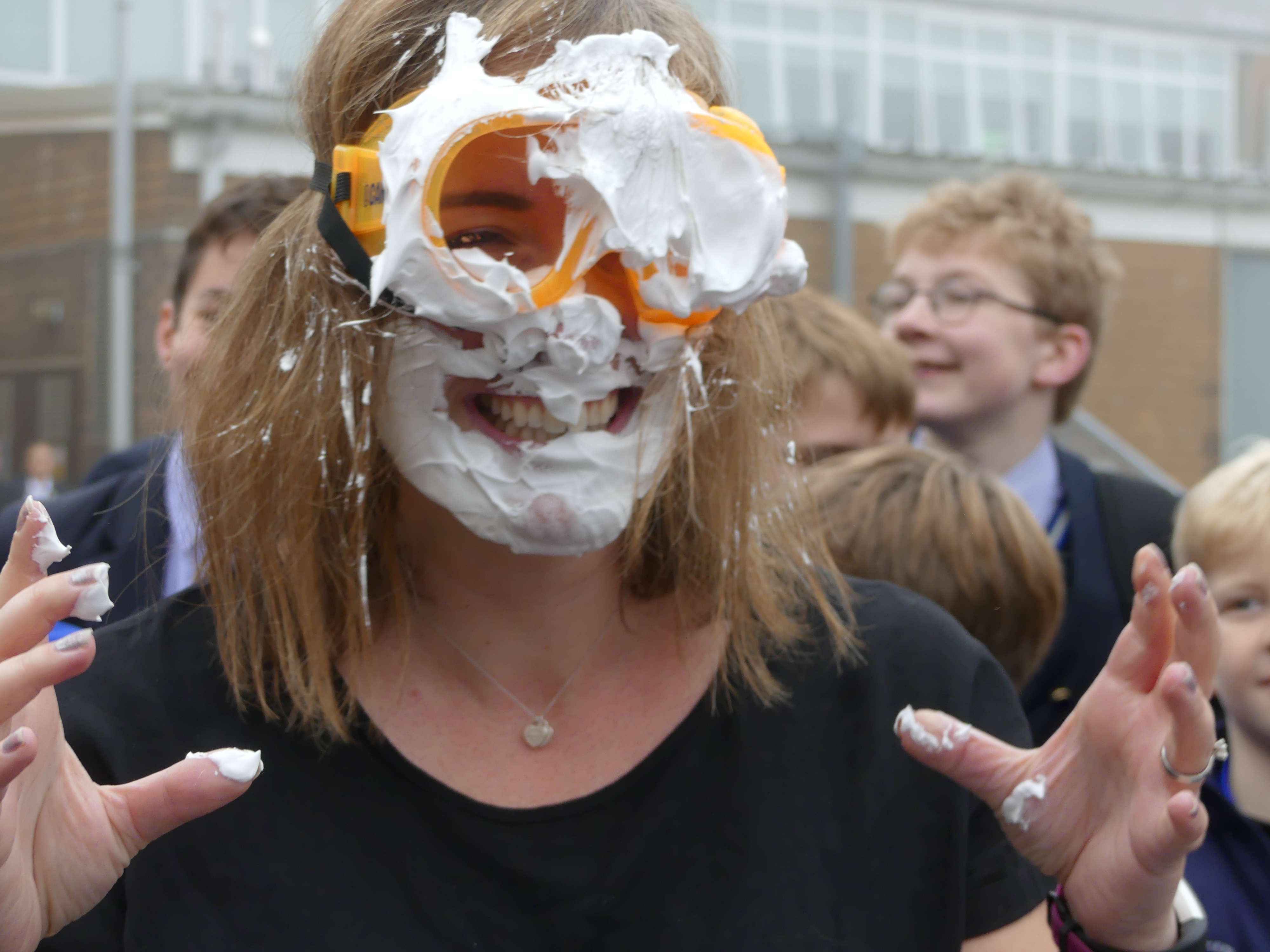 Reigate Students Splosh Their Teachers For Dosh RH Uncovered