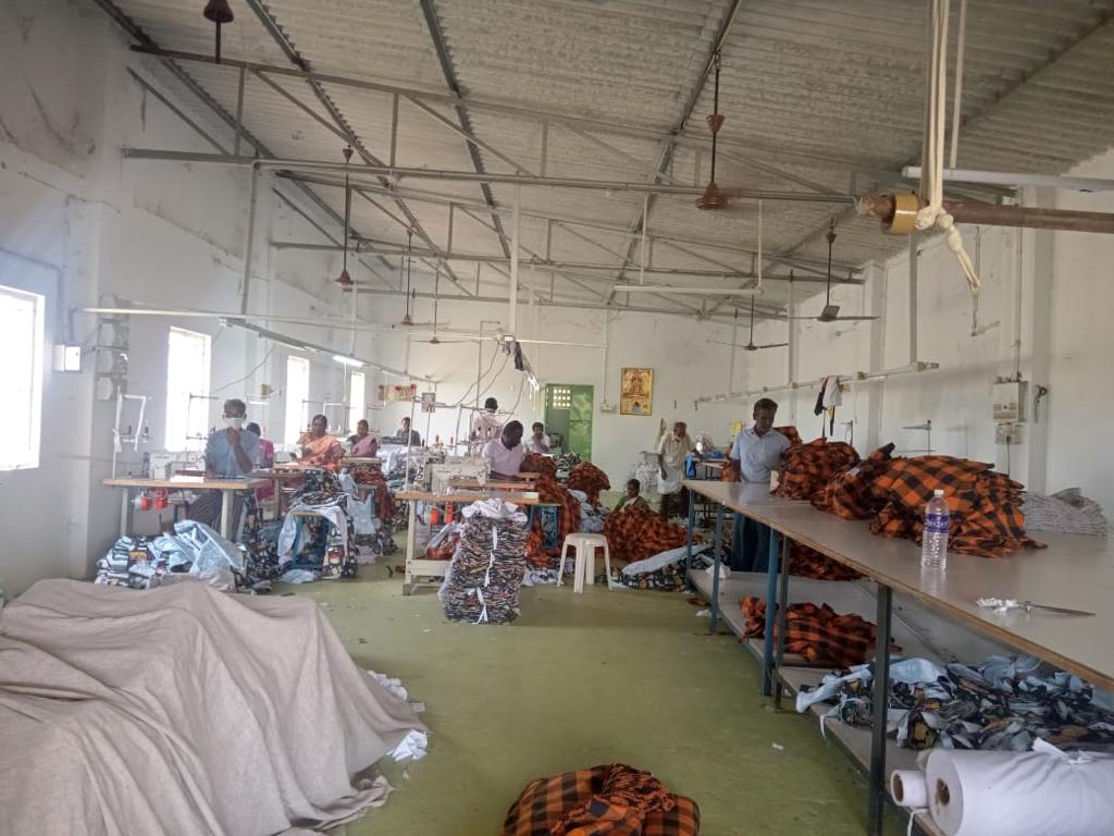 INFRASTRUCTURE RHYT HOME TEXTILE IN KARUR