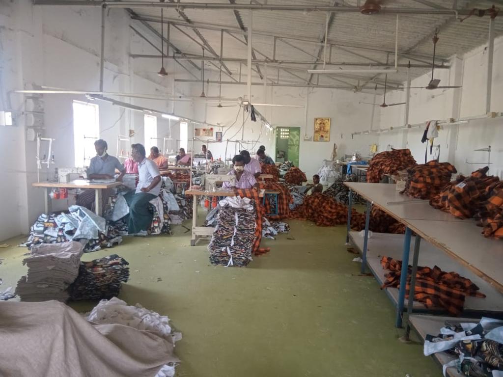 INFRASTRUCTURE RHYT HOME TEXTILE IN KARUR