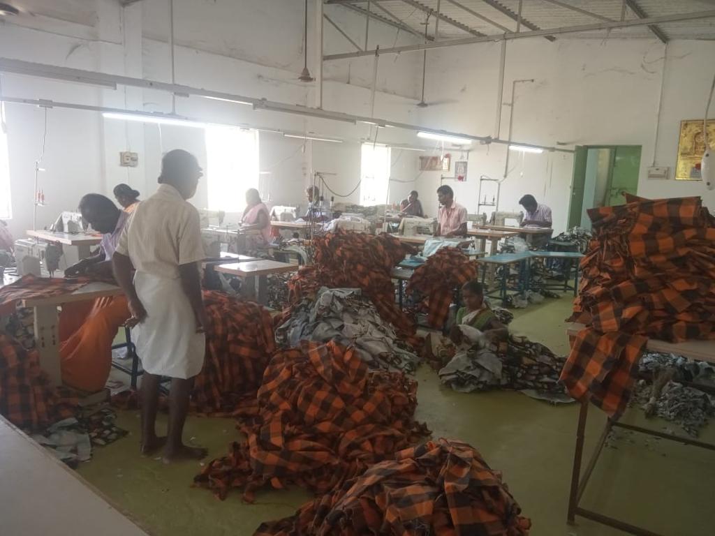 INFRASTRUCTURE RHYT HOME TEXTILE IN KARUR