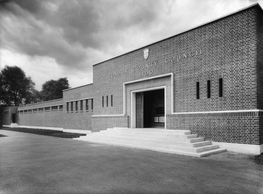 Parliament Hill Lido, Parliament Hill Fields, Hampstead, London the