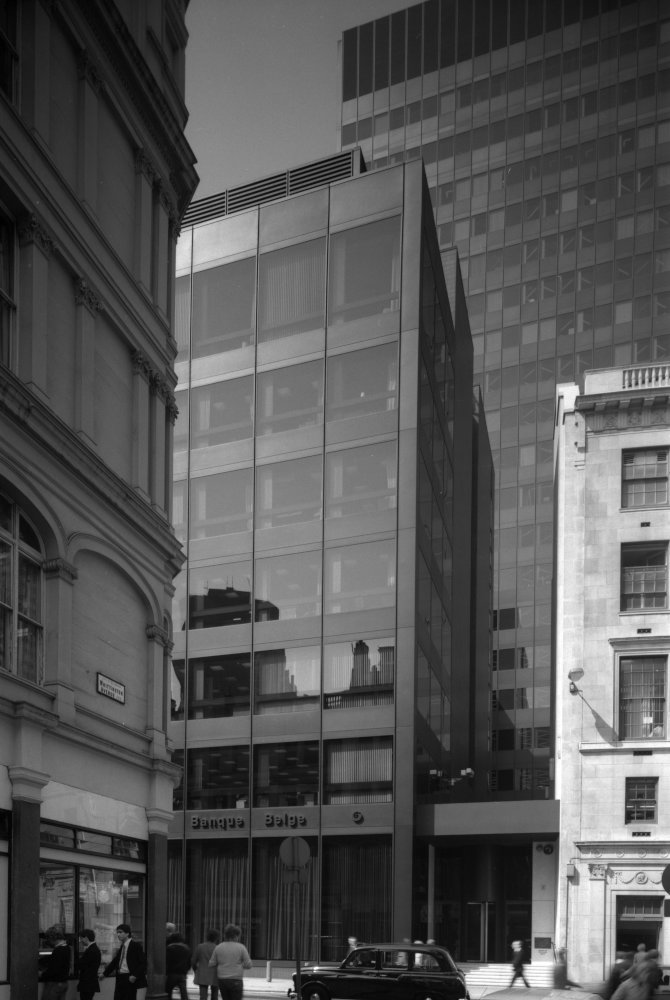 Baring Brothers and Bank Belge, 48 City of London, seen