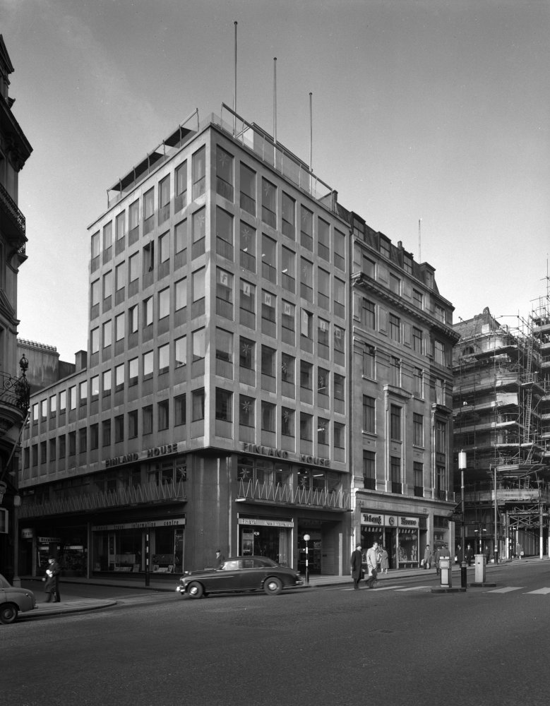 Finland House, corner of Haymarket and Norris Street, London RIBA pix