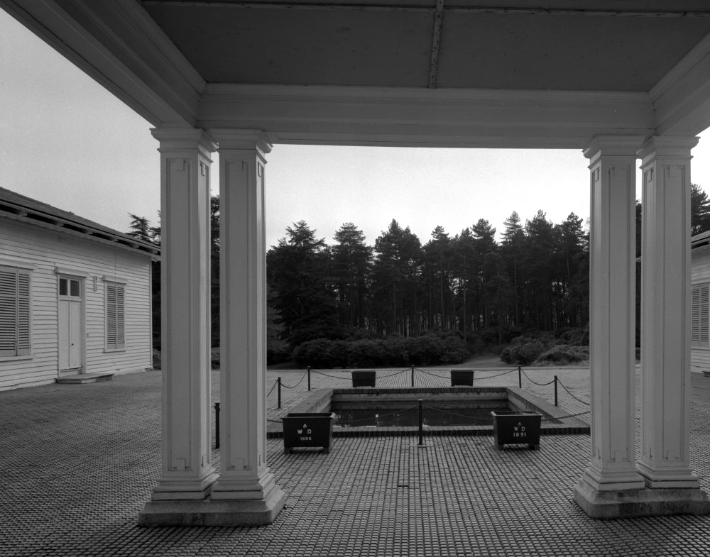 Royal Pavilion, Aldershot, Hampshire the entrance porch RIBA pix