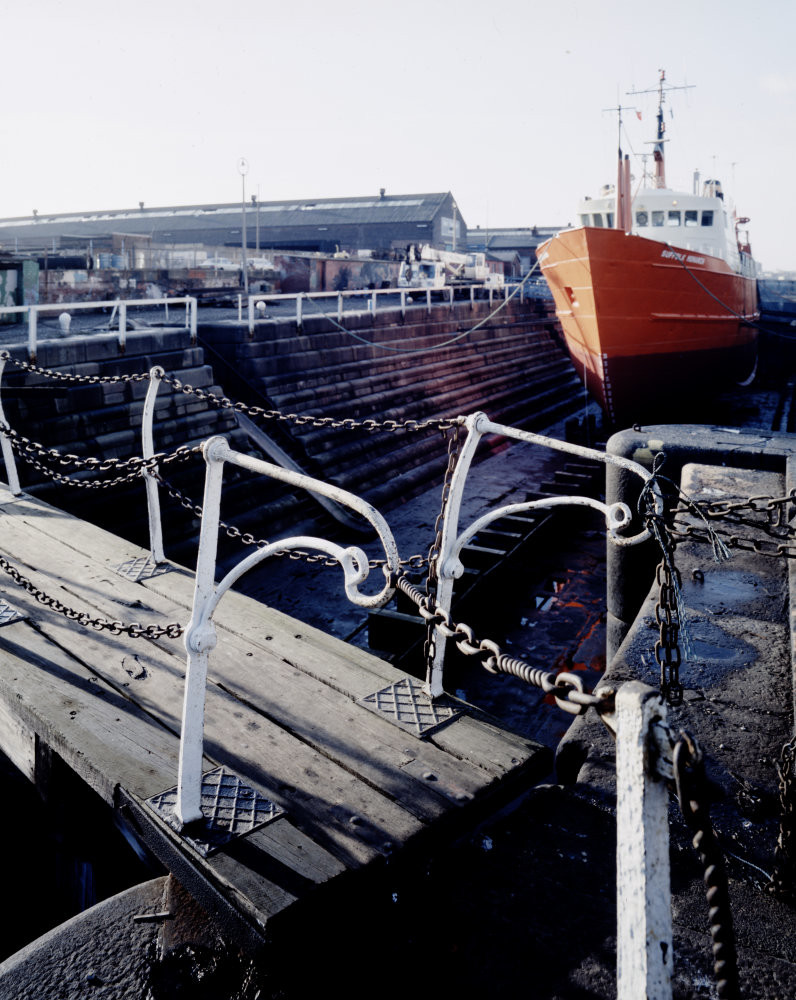 North Docks, Liverpool the Clarence graving dock RIBA pix