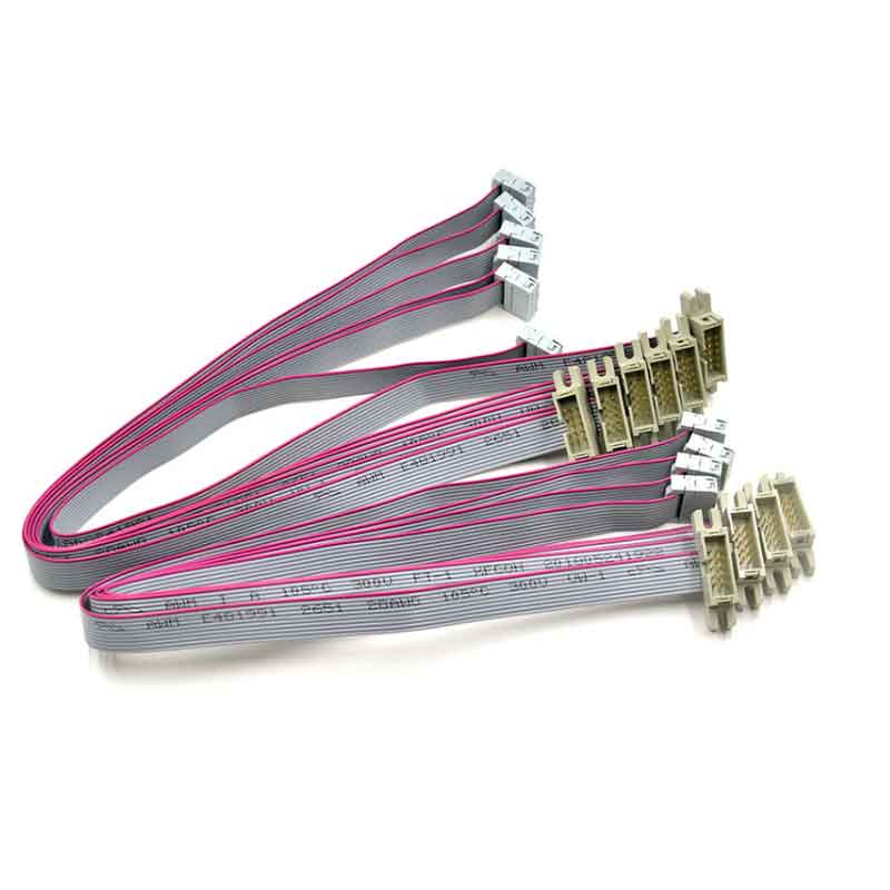 2.54mm Pitch IDC Ribbon Cable 10 Pin 28AWG ECOCABLES