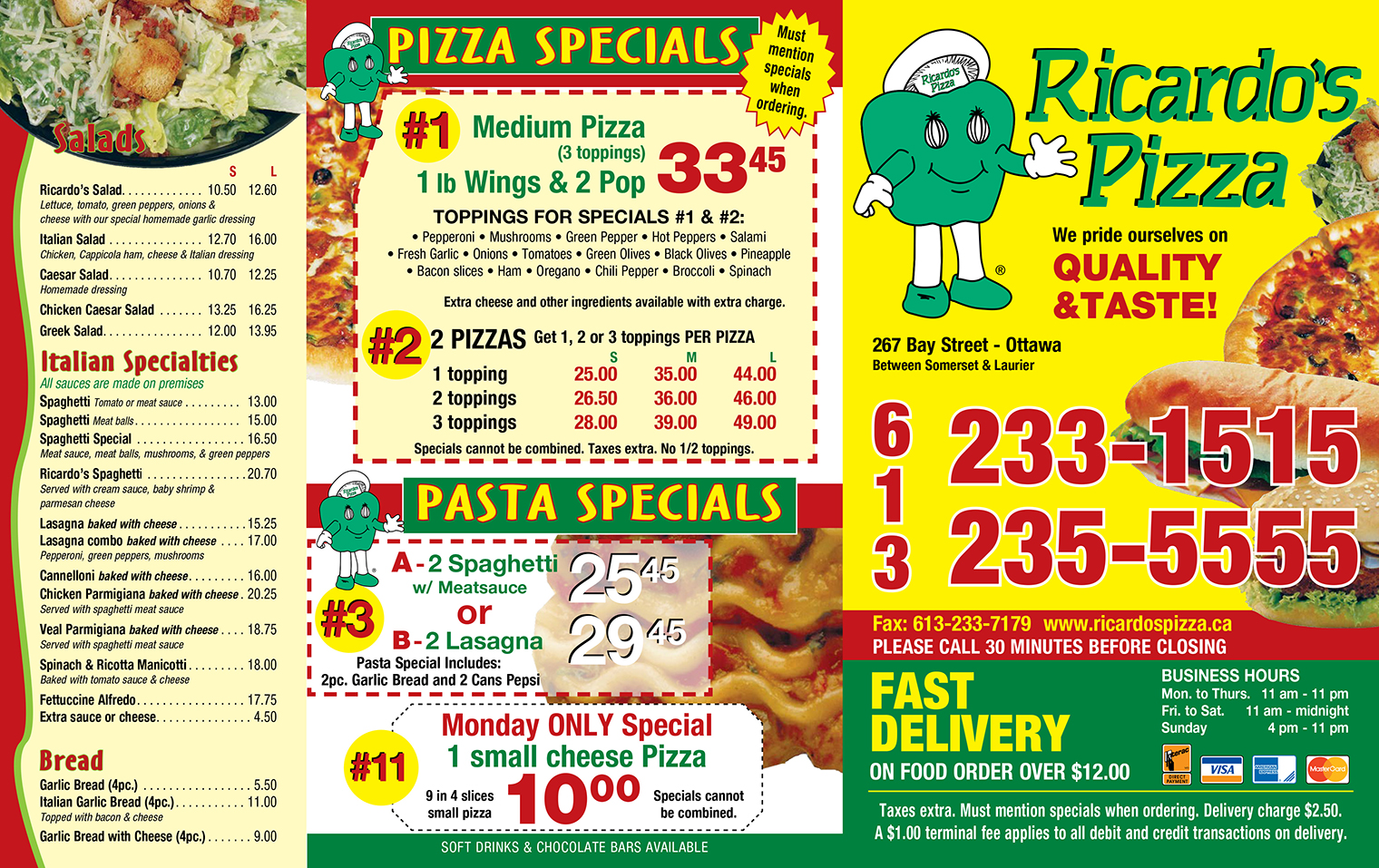 Ottawa Ricardo's Pizza