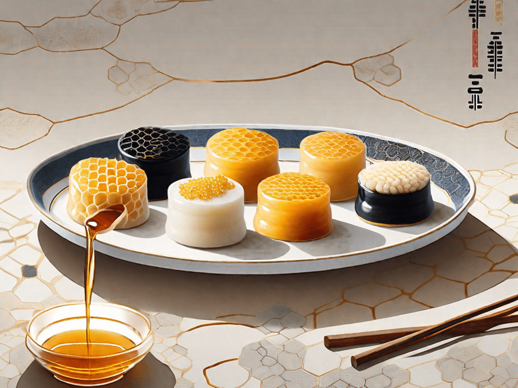 Taste the Sweetness of Korean Honey Rice Cake Rice Array