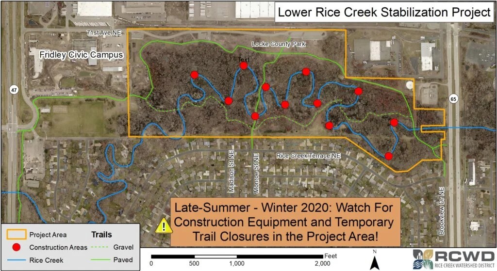 Lower Rice Creek Stabilization Rice Creek Watershed District