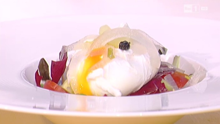 La prova del cuoco Ricetta uova in camicia in carpione Luca Montersino