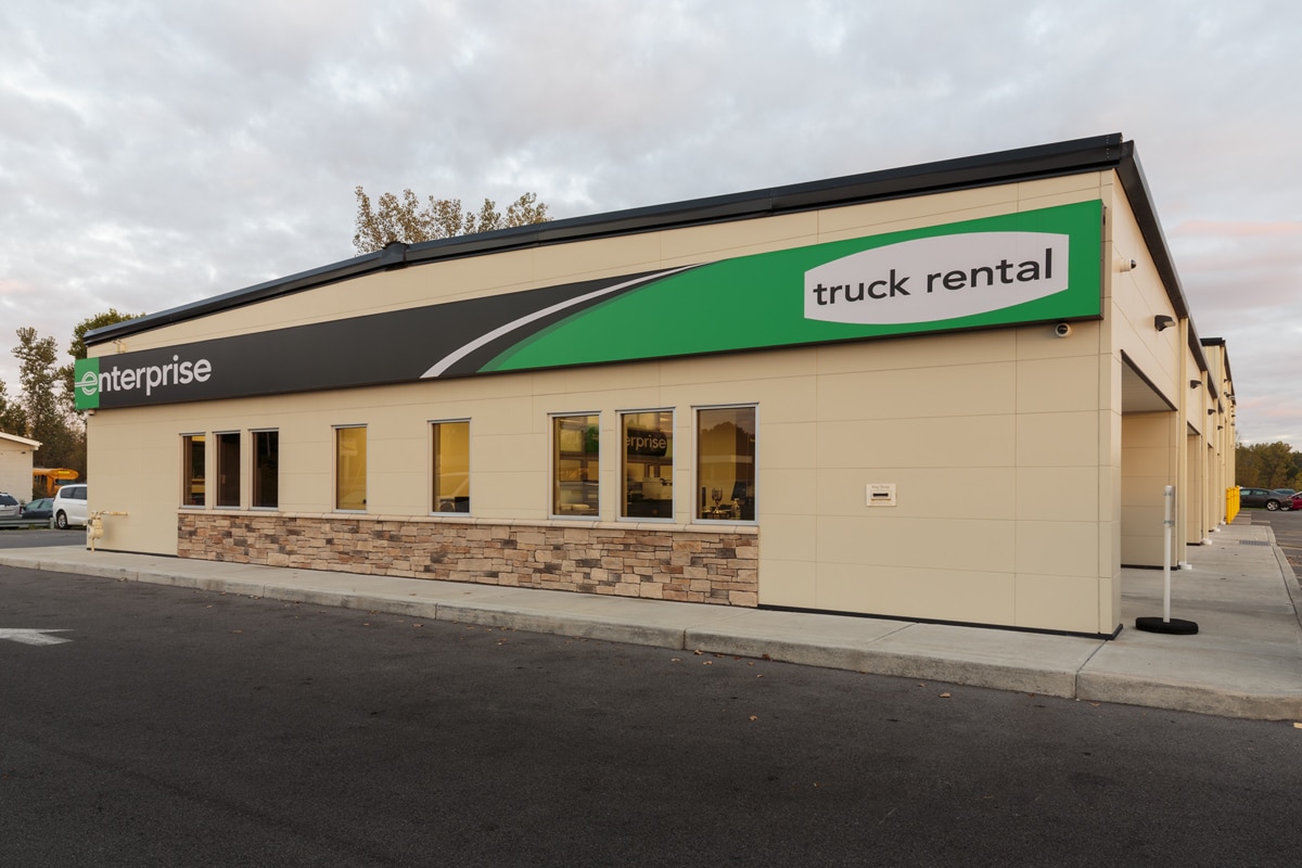 Enterprise Truck Rental Facility Rich and Gardner Construction