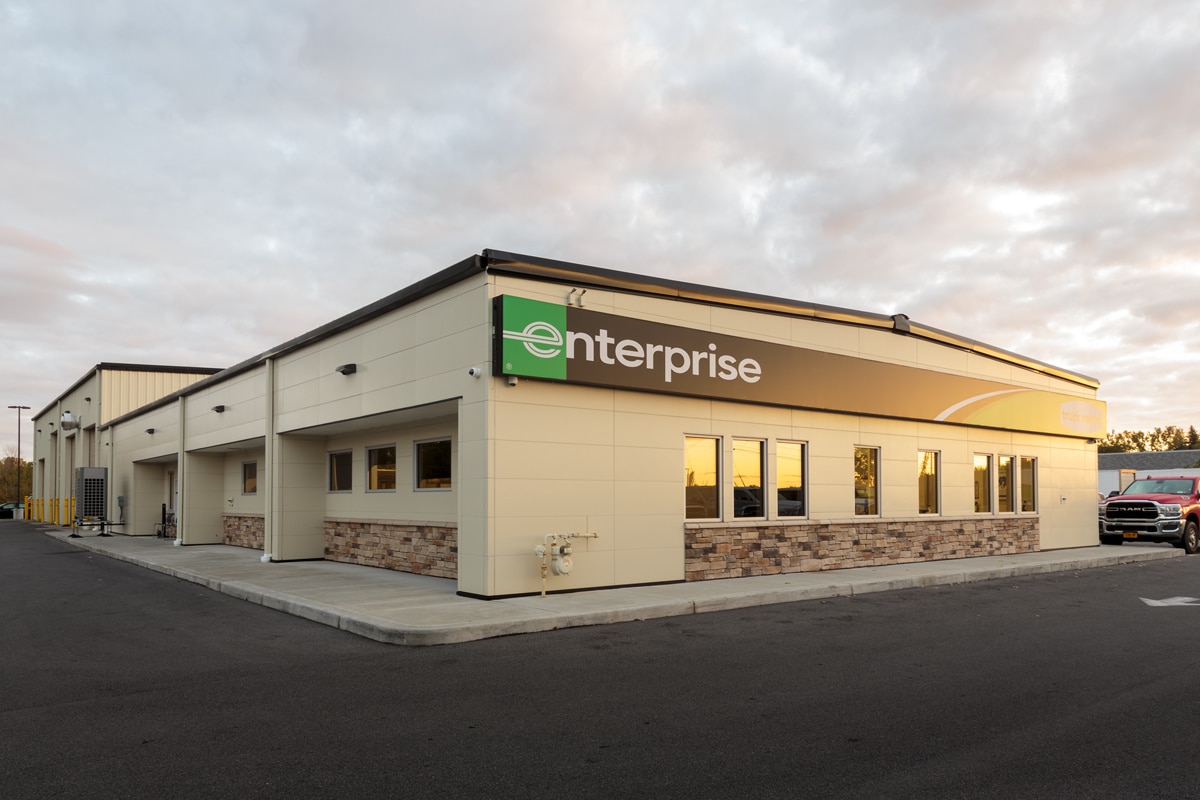 Enterprise Truck Rental Facility Rich and Gardner Construction