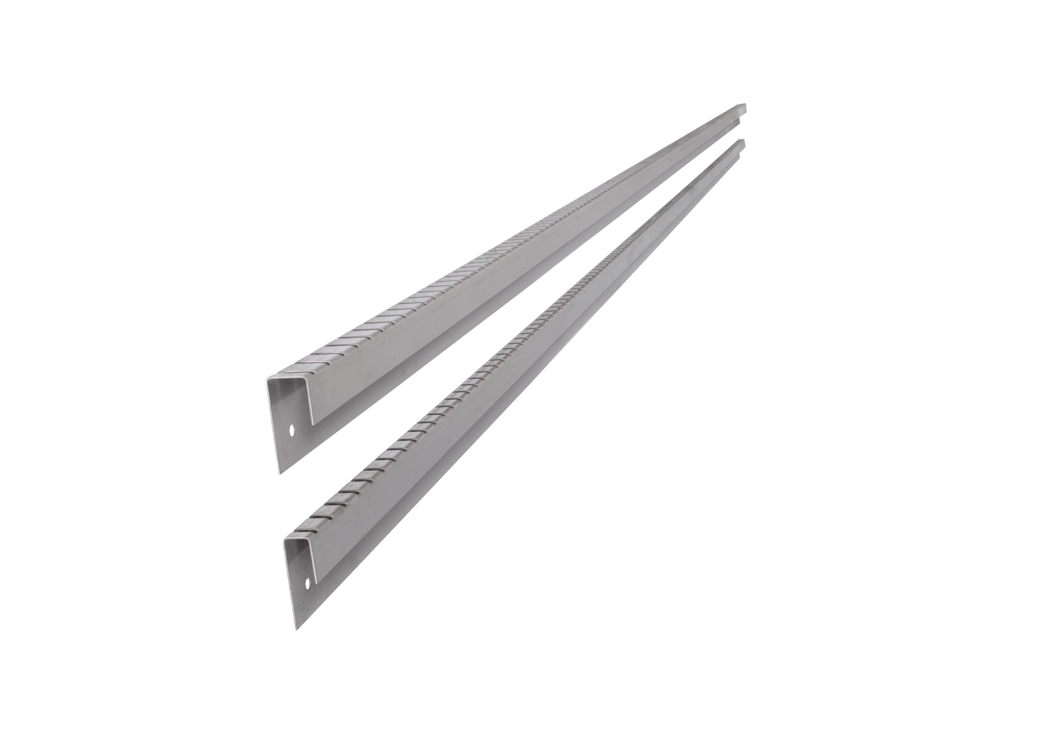 Dimpled sheet cover track