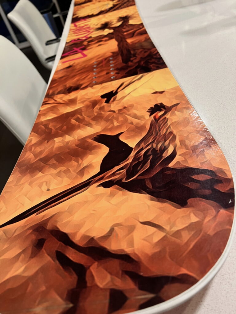 Custom Snowboard Richard FrankHuff